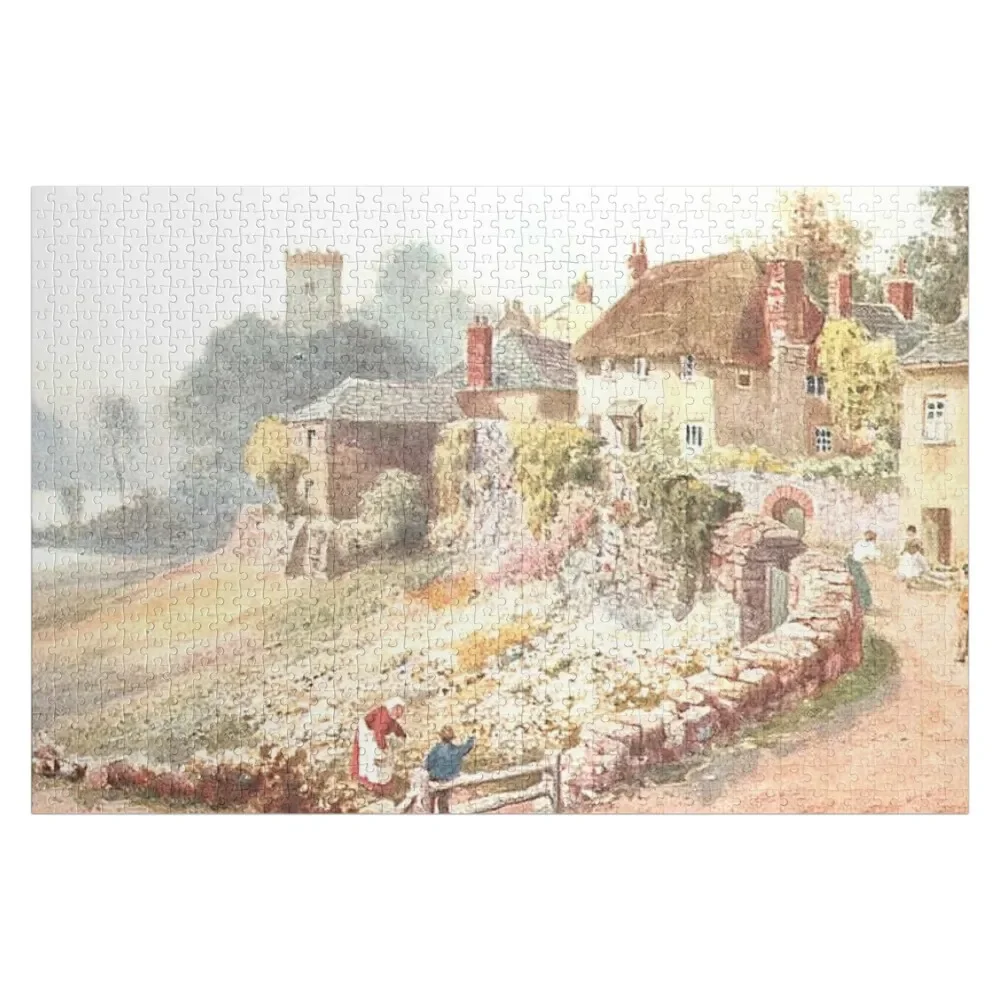 

Stoke Gabriel, Paignton, Devon, England Jigsaw Puzzle Custom Wooden Gift Personalised Jigsaw Puzzle