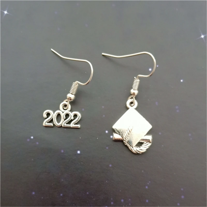 2022 Earrings, 2022 Graduation Jewelry, friendship Earrings, Cute Earrings Gifts for Her