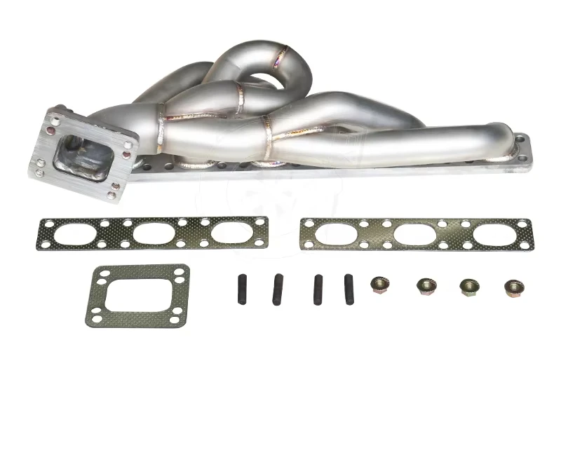 

SS304 3.0mm Thick Top Mount Exhaust M50 Manifold for M52 S50 S52 E36 E39 T3 / T4 1990-2001