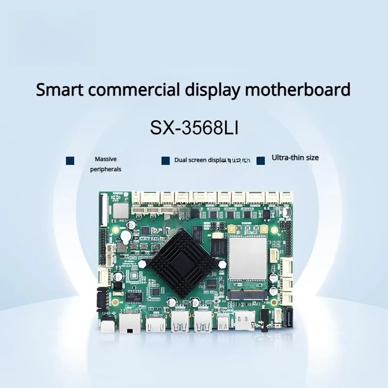ZLG Embedded quad-core RK3568 processor commercial display motherboard industrial control board SX-3568LI