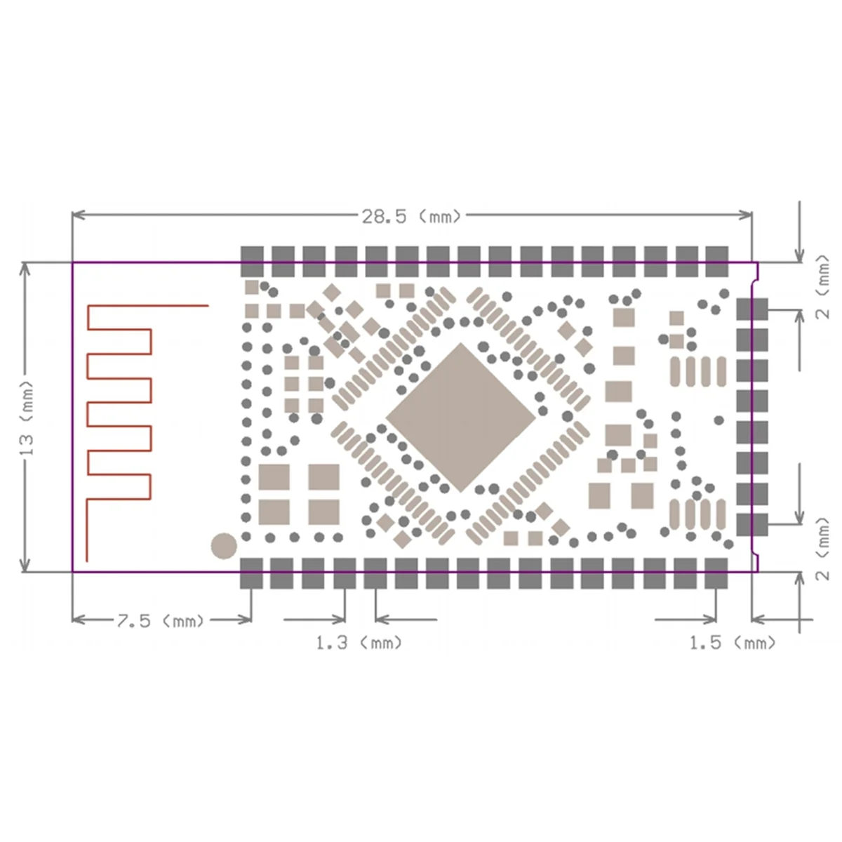 BTM835 Bluetooth Audio Module Support A2DP AVRCP HFP AAC CSR8635 Chip Stereo Bluetooth Module