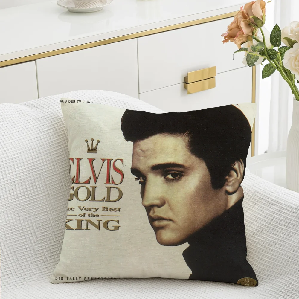 Throw Pillow Covers Decorative Cushion Elvis Decorative Pillows for Sofa Cushions Cover Home and Decoration Personalized Gift