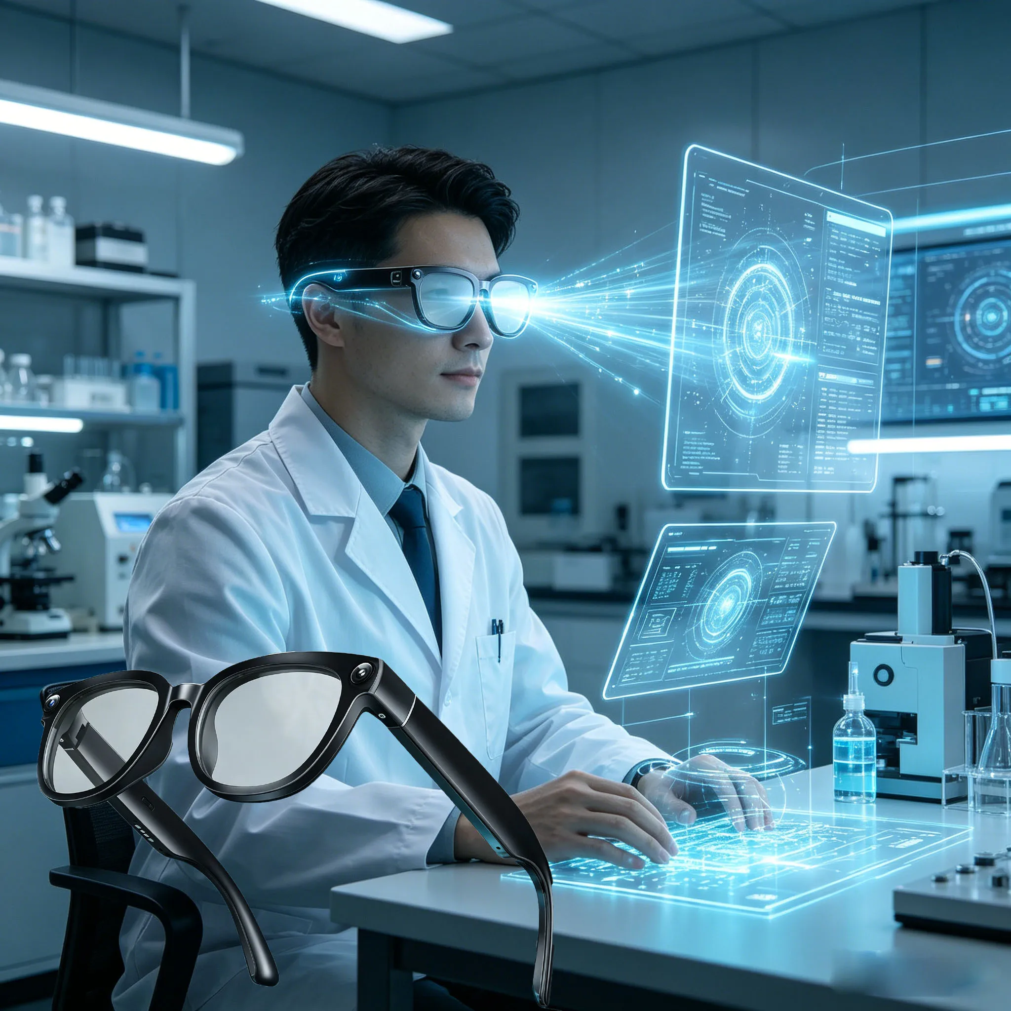 

Smart AI Glasses HD Photo Video OpenAI Record Translation Touch Photochromic Lenses Bluetooth Call Music Multifunction Glasses