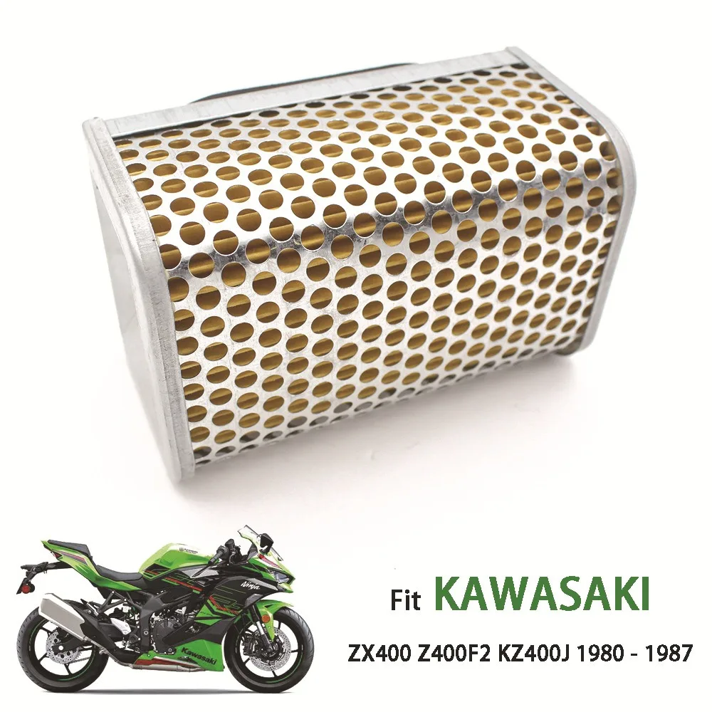 Motorcycle high flow air filter for Kawasaki Z400 Z500 Z550 KZ550 ZX550 ZX600