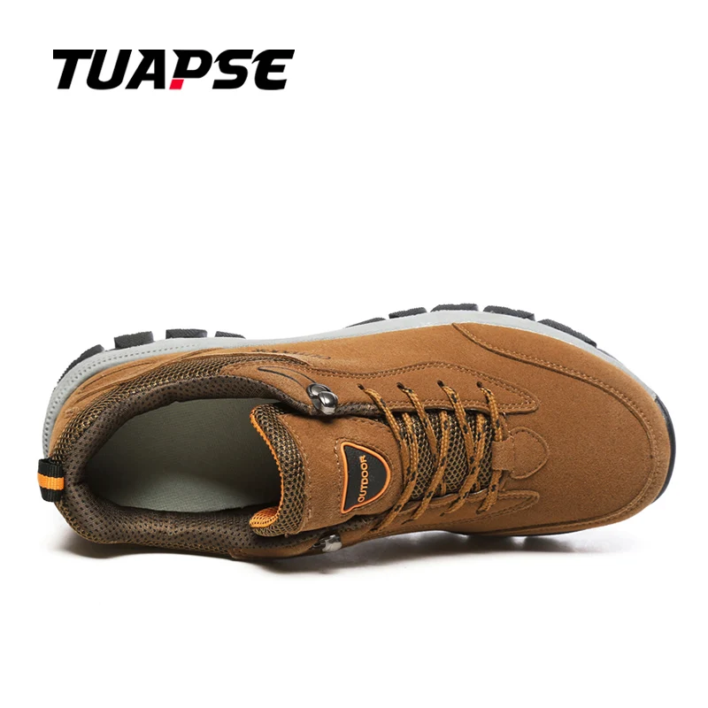 TUAPSE Outdoor Hiking Shoes Men Non-slip Climbing Shoes Breathable Hunting Shoe Sport Sneakers Hunting Mountain Shoes Size 39-49