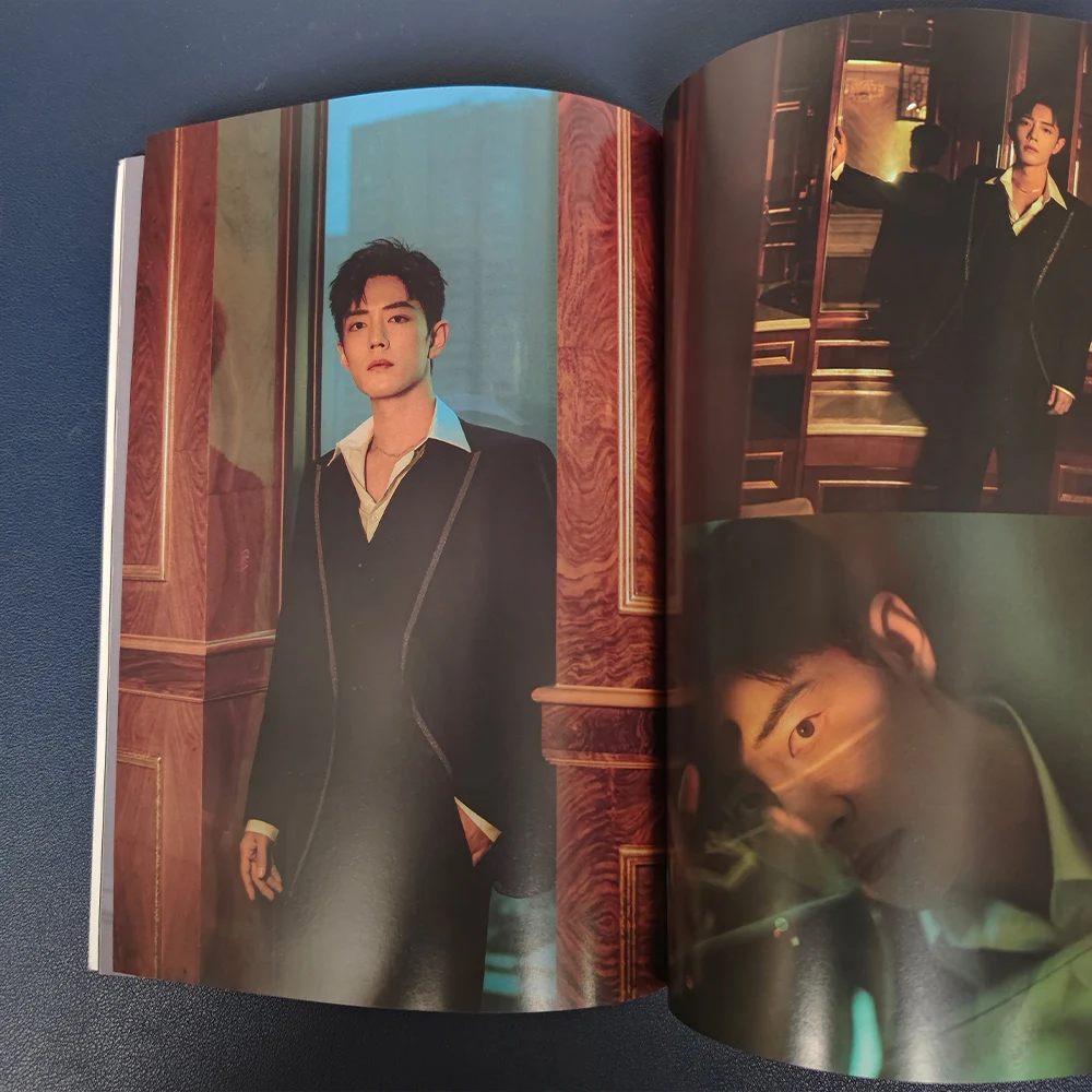 The Untamed Chen Qing Ling Painting Album Book Wei Wuxian, Lan Wangji Figure Photo Album Poster Bookmark Star Around