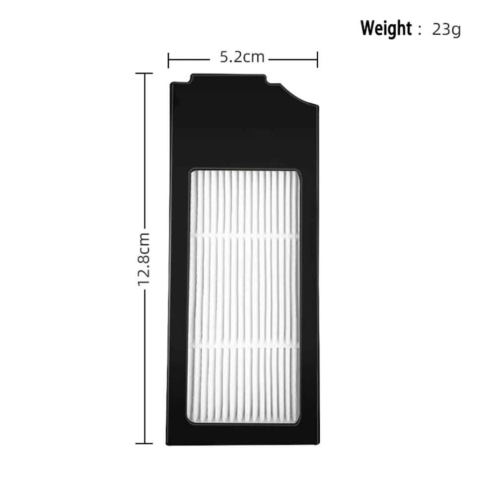 ABVI-For Ecovacs Deebot X1 Omni / Turbo Dust Bag Main Brush Kit HEPA Filter Mop Cleaning Cloth Vacuum Cleaner Accessories