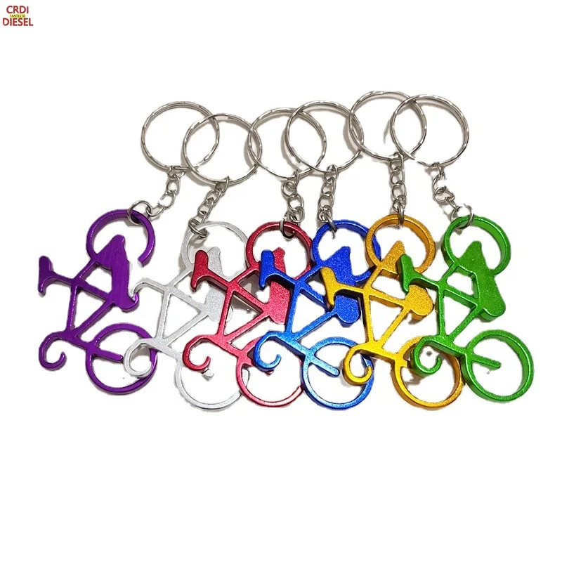 1PCS Mini Bicycle Bottle Opener Keychain Pendant Automobile Repair Tool