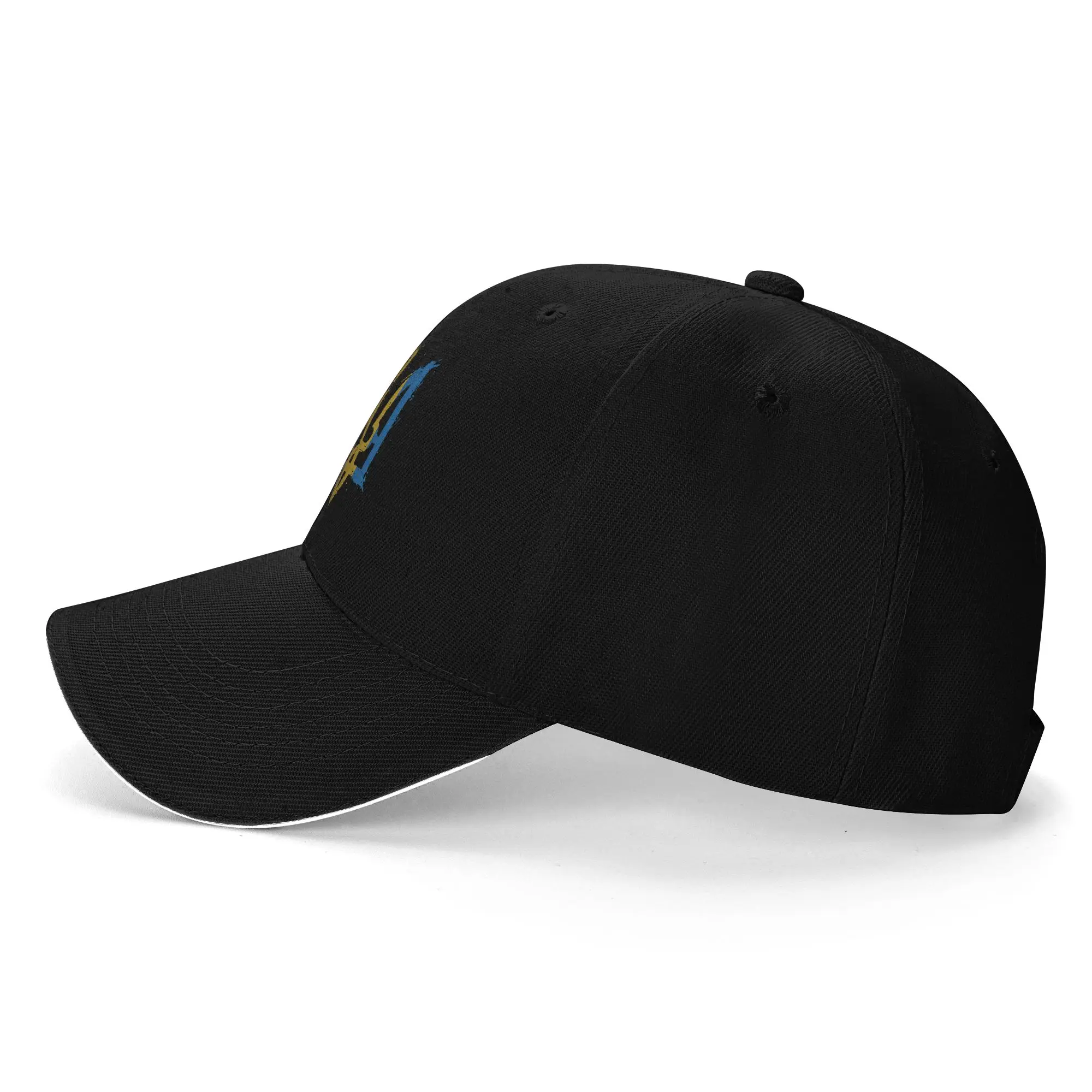 Summer Ukraine America Flag Trident Ukrainian Tryzub Baseball Cap Outdoor Sports y2k Retro Sun Hip Hop Hats Men Baseball Caps