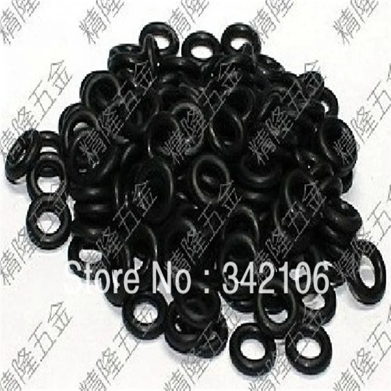 Black rubber ring, shockproof, 4x8 x2, 500PCs