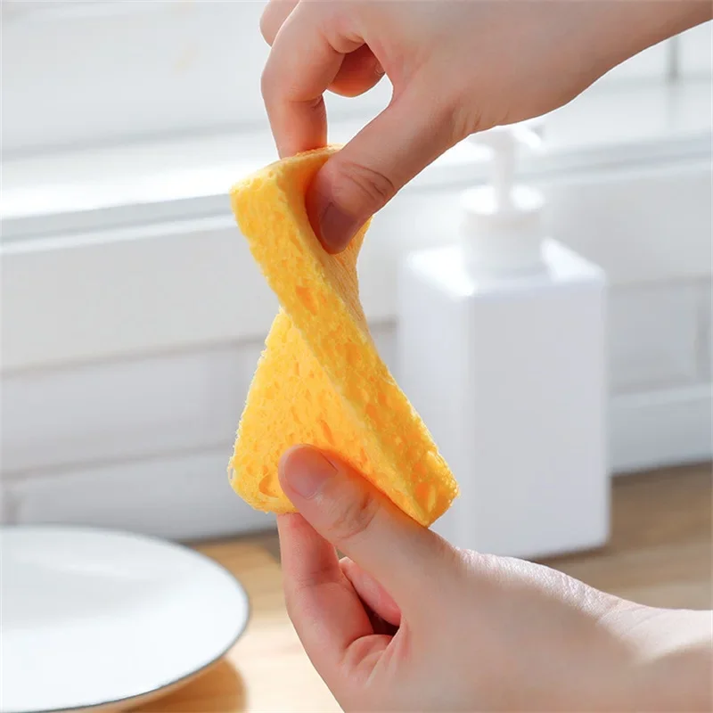 Kitchen wood pulp Melamine magic sponge Eraser For washing dishes Cooktop removes rust tableware Pan for home cleaning tools image 4