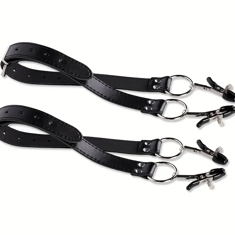 BDSM Labia Spreader Clip Nipple Clitoris Onto Clitoris SM Bondage Spread Pussy Open Vagina Stimulator For Women Adult Sex Toys