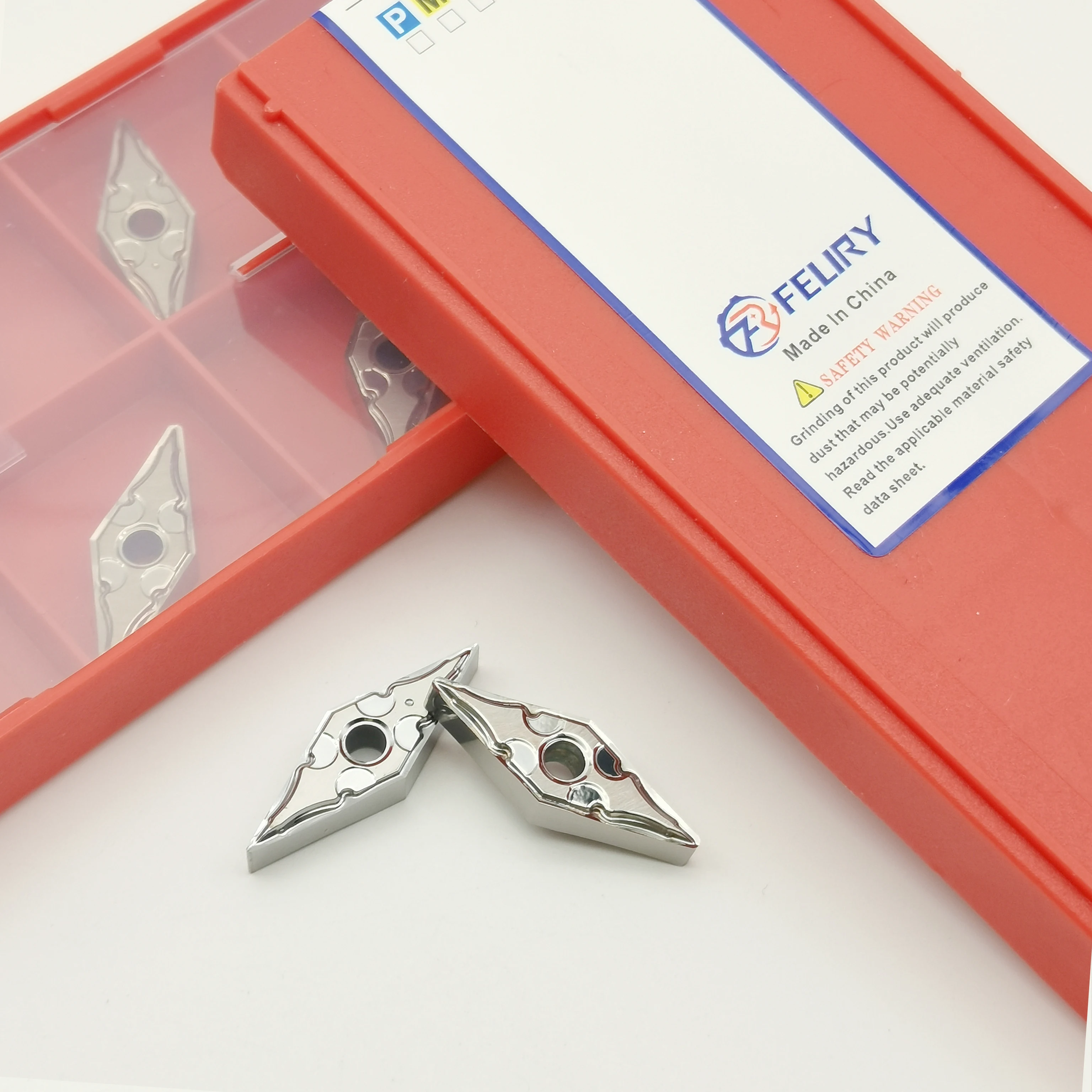 

10PCS High-quality hard alloy VNMG160404 and VNMG160408-HA K10 CNC tools are suitable for processing aluminum and copper VNMG