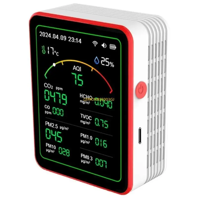 

M4YC Formaldehyde TVOC Temperature Meter Detectors Accurate Tester