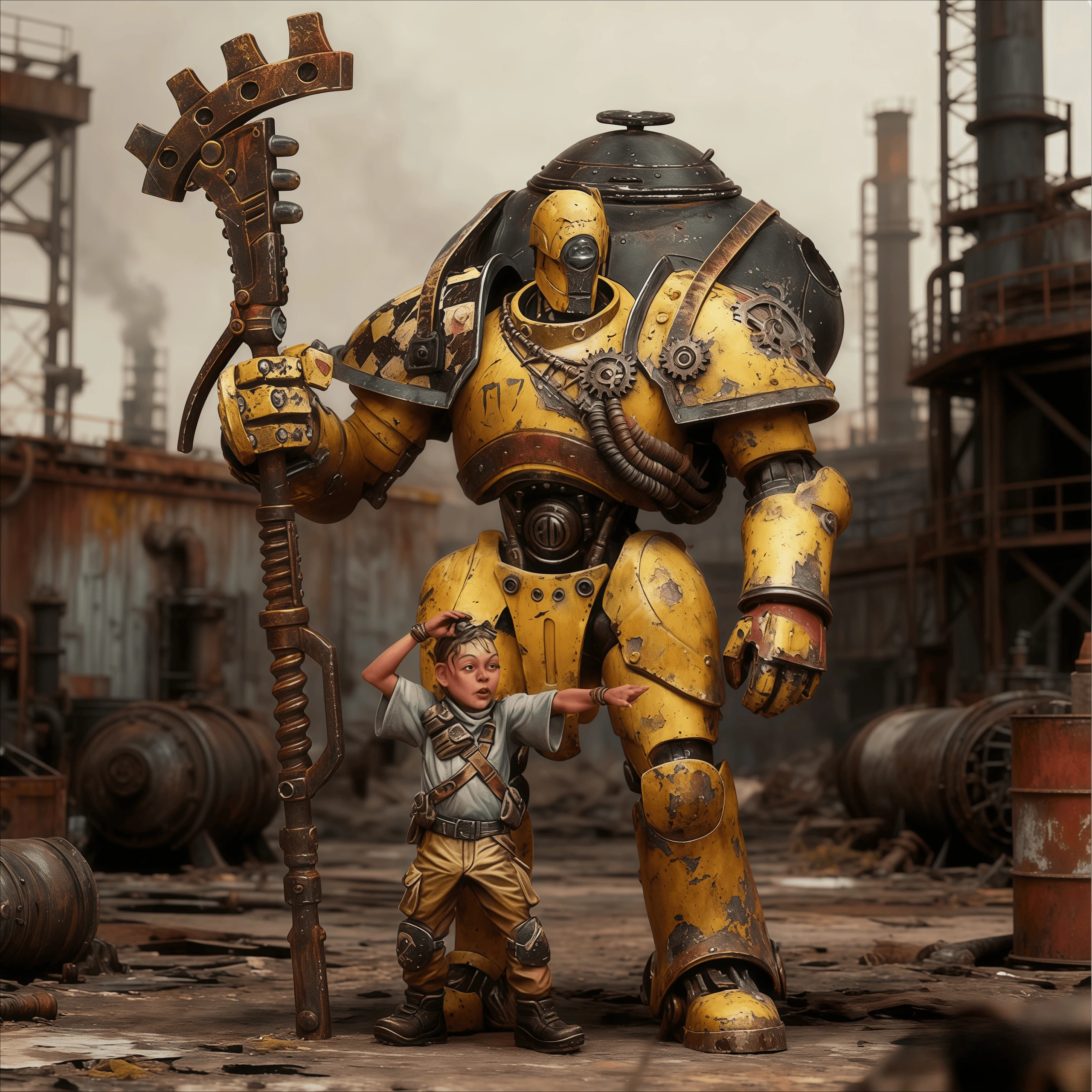 

Комплект для сборки модели из литья смолы 1/24, GK, две смоляные стражи воина, неокрашенные