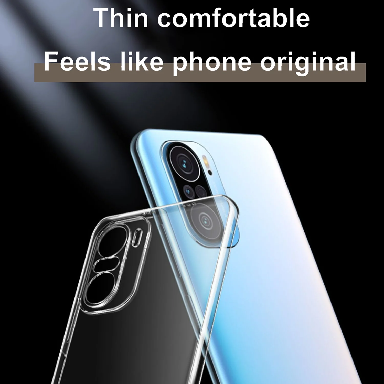 Ultra thin shockproof Transparent Color Soft Case For Xiaomi Poco X5 X4 X3 NFC GT X2 M5 M4 M3 M2 F4 F3 F2 Pro Clear TPU Case image 2