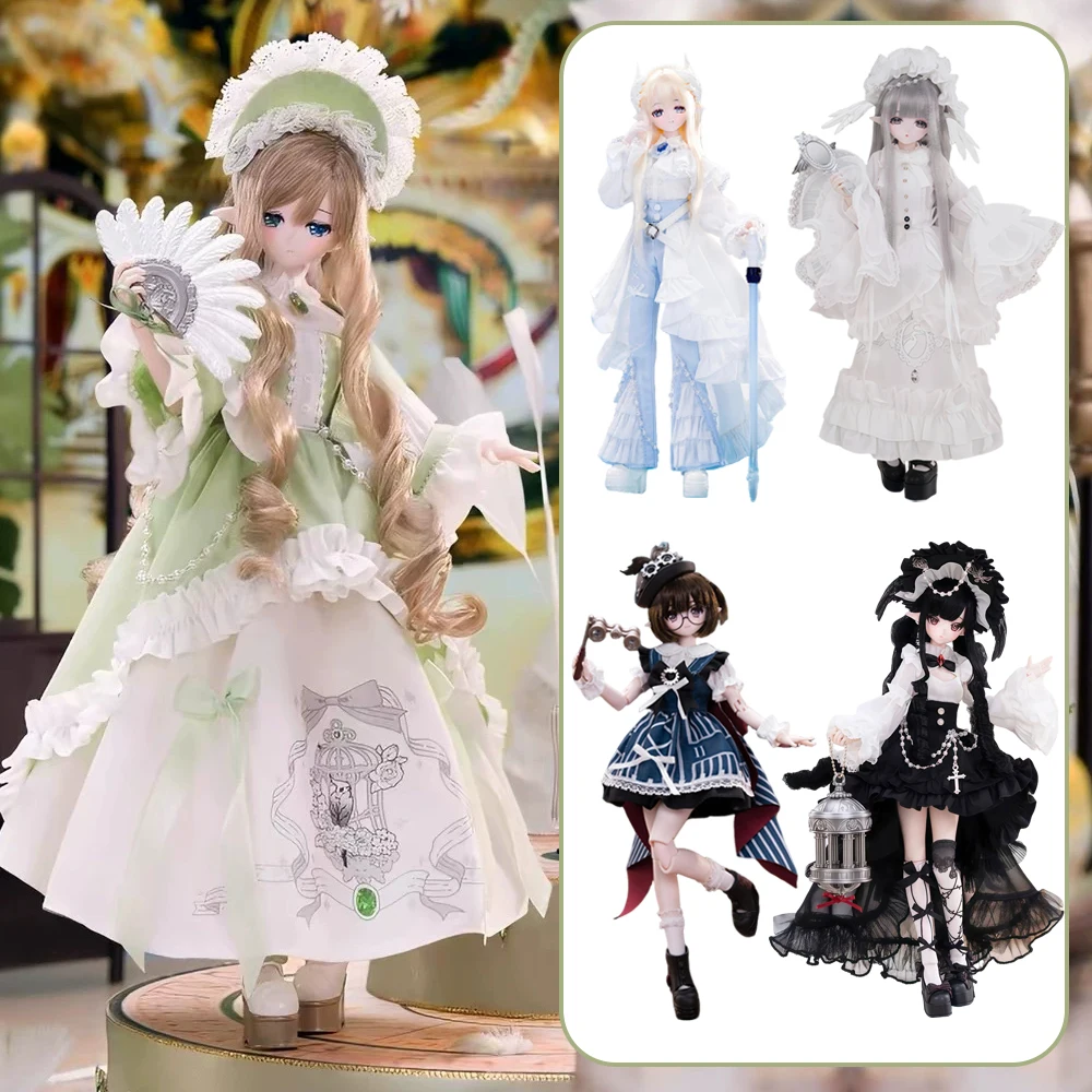 

COME4FREE Minty Feather Mist Poetry Series 1/6 BJD Blind Box Movable Joints Doll Mystery Box Gift Desktop Ornament Cartoon Model