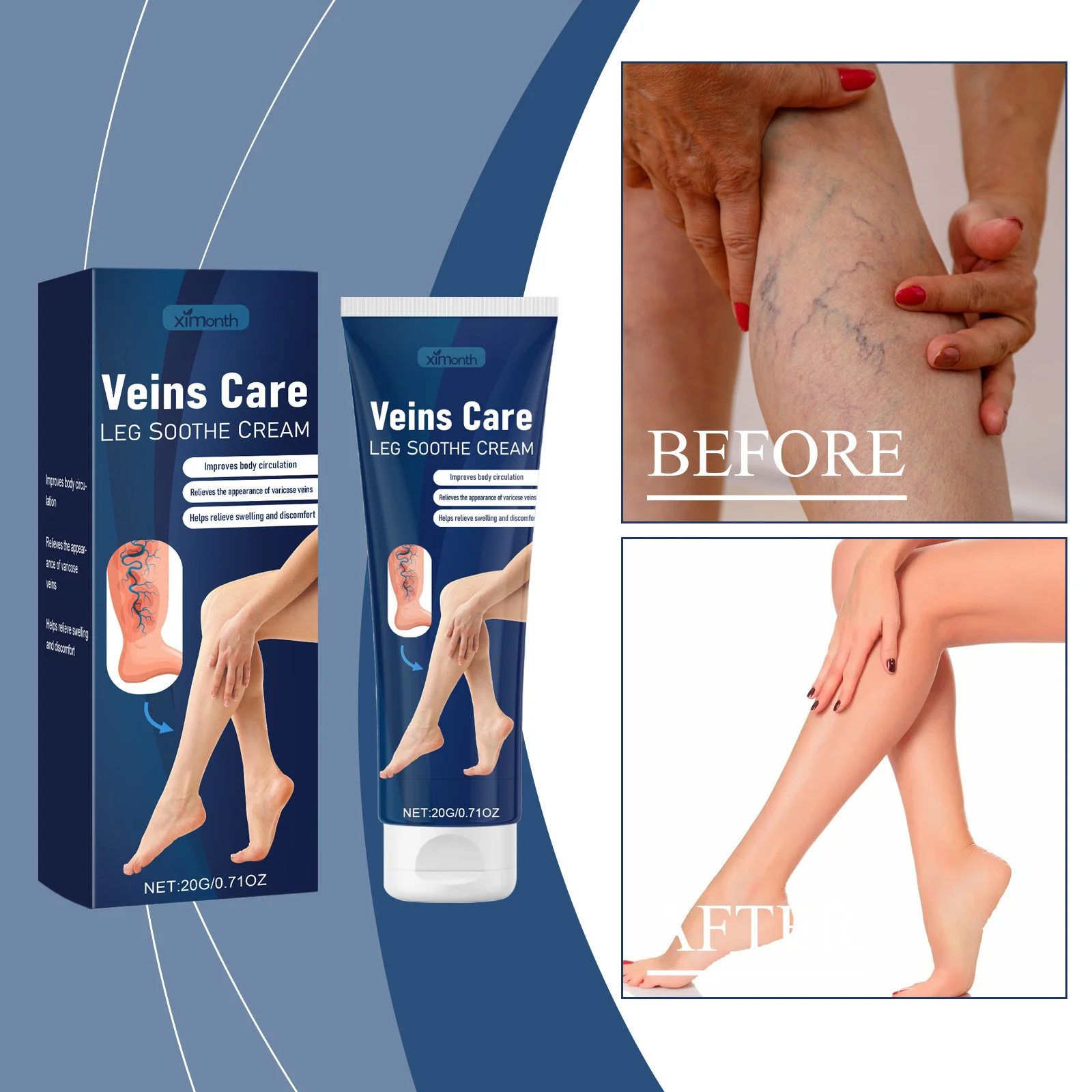 

Crema para calmante de venas, crema para aliviar