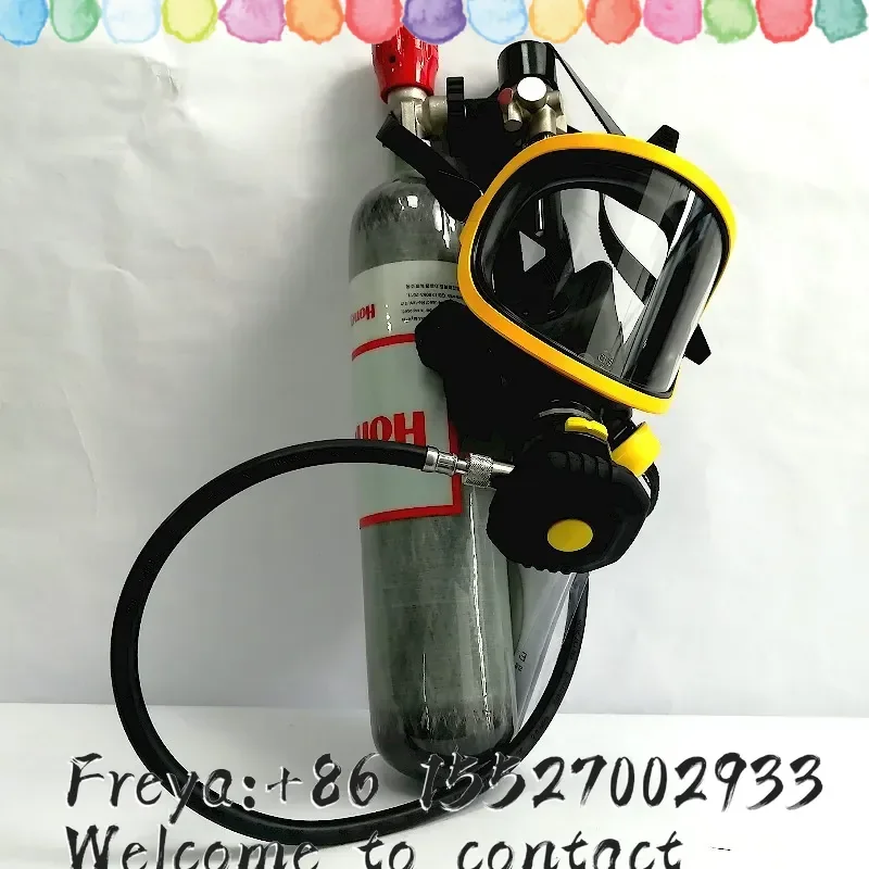 Evapack Compressed Air Escape Breathing Apparatus 2L Fire Protection Satchel Emergency 2 Escape Breathing Apparatus