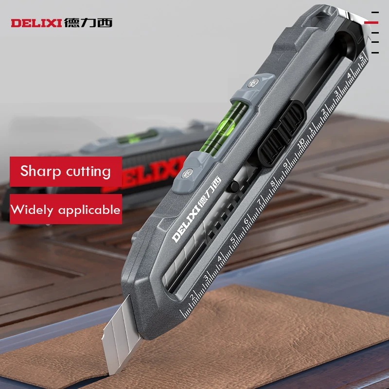 High Quality Utility Knife Heavy-Duty All Steel Thickened Wallpaper Knife Industrial Grade Knife Multifunctional Cutting Tool