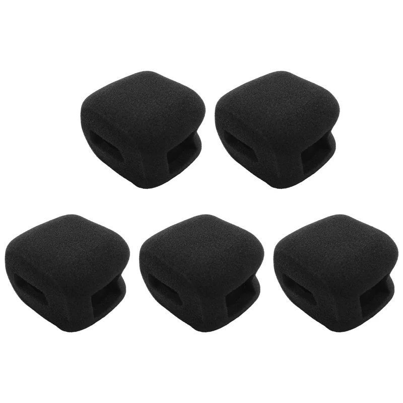 5X غطاء إسفنجي مقاوم للرياح للحد من الضوضاء لكاميرا Gopro Hero 5 4 Session Cam-PZZW