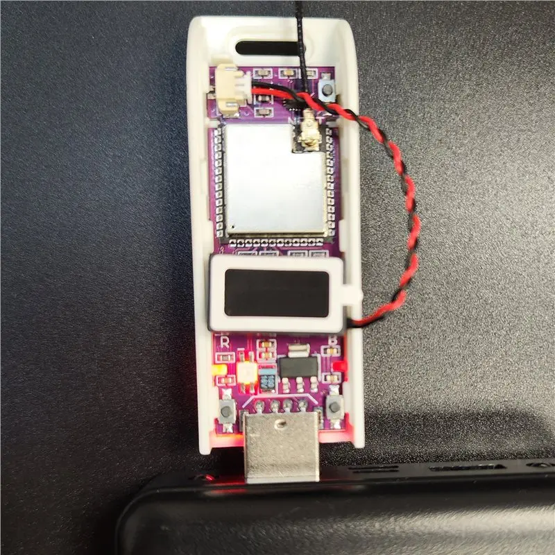 A97I-USB Wifi Internet Radio Player ESP32S3 USB Dongle Radio Player Integrated Micro-Speaker With Shell Plug & Play