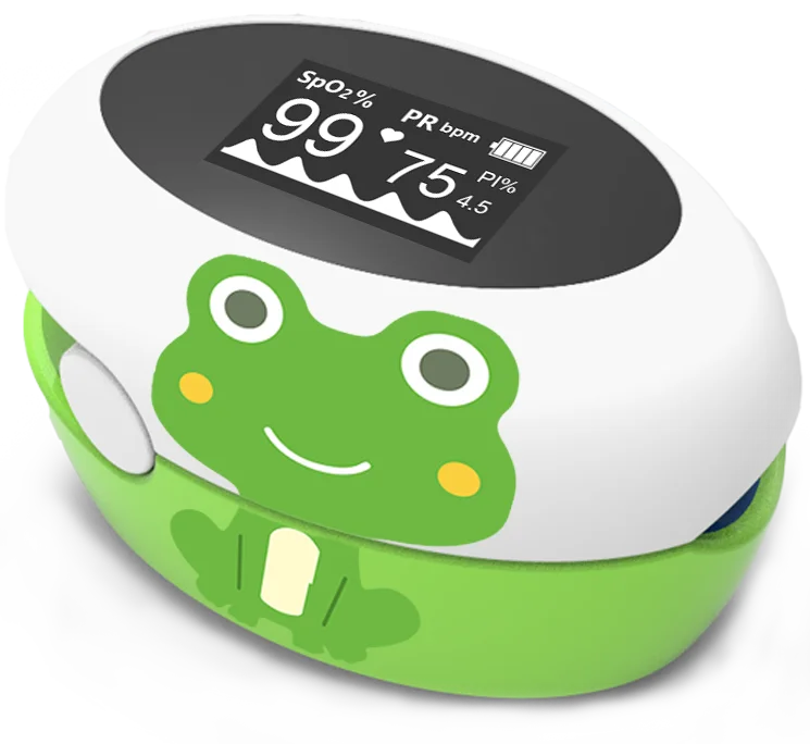 

Детский пульсоксиметр BERRY: быстрое измерение за 5 секунд, автоматическое поворотное LED-дисплей, монитор уровня кислорода в крови для детей и младенцев