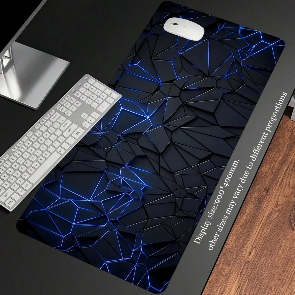 

PC gamer Mouse Pad Gaming Accessories Large Sense of technology gaming mats Desk Mat Keyboard expansion pads Rubber anti-slip