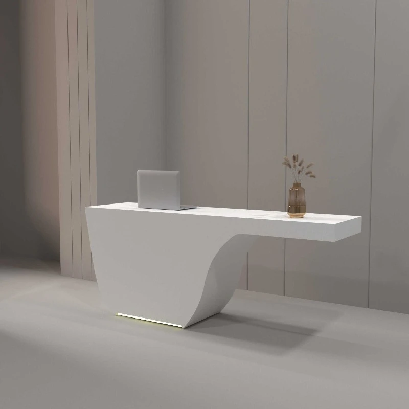 

Fashion Work Desk Reception Desks Reception Coffee Office Reception Desks Checkout Modern Schreibtisch Industrial Furniture