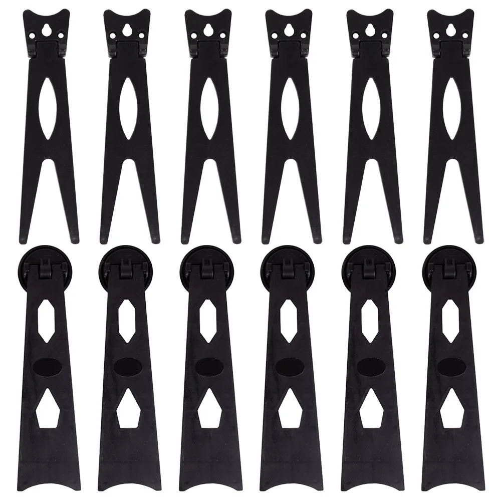 12Pcs Plastic Photo Frame Back Support Stand Easel Durable Foldable Holder for Picture Frames Picture Frame Easel Back Support