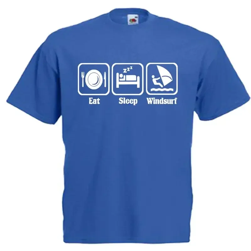 Windsurf Adults Mens T Shirt 12 Colours Size S 3XL
