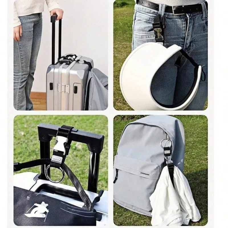 1PC Adjustable Travel Luggage Strap, Portable Suitcase Belt for Backpacks, Travel Bags, School Bags & Accessories view 6