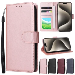 Wallet Card Slot Photo Frame Kickstand Magnetic Flip Leather Case For iPhone 15 Pro Max 14 Plus 13 12 11 XS XR SE 2022 8 7 Cover