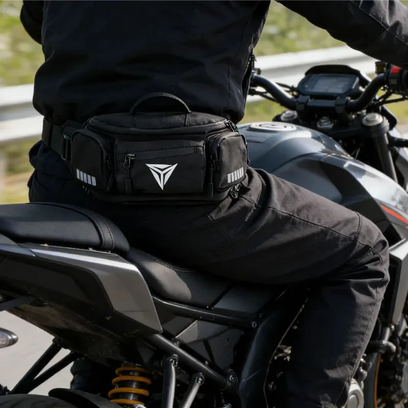 

Anti Splash Waterproof Waist Bag Premium Oxford Cloth Motorcycle Motocross Cycling Outdoor Multifunctional Storage Pack Items