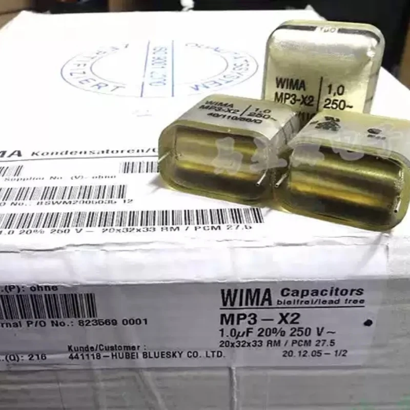 1.0UF 250VAC imported WIMA 250VAC105 1UF MP3-X2 fever coupling capacitor