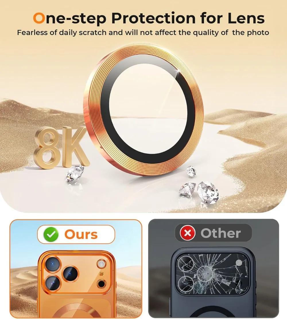 Luxo transparente chapeamento magnético caso de telefone macio para iphone 17 ar 16 plus 15 14 13 12 17 pro max magsafe deve-fe capa