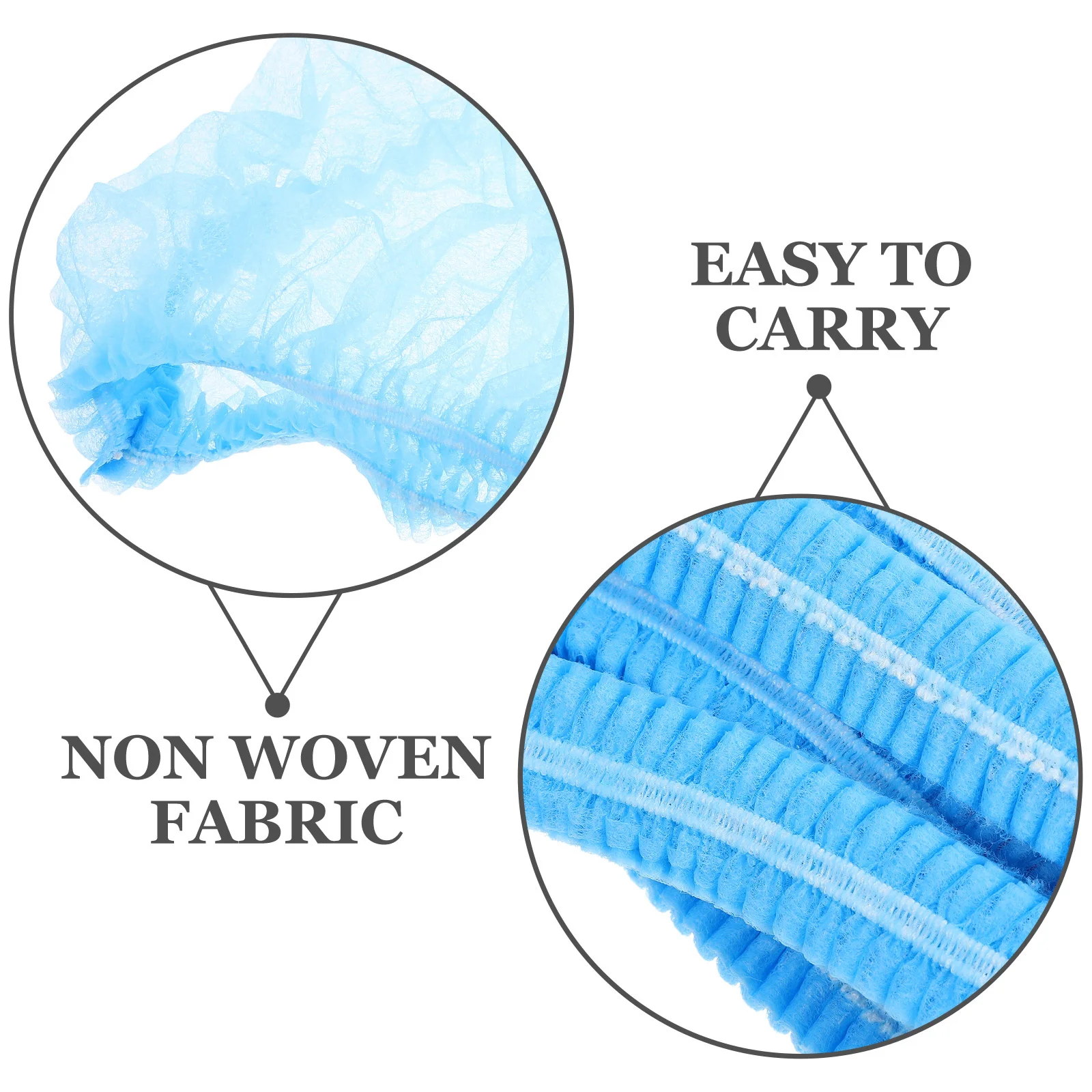 100 pezzi di rete usa e getta robusta retina per capelli in tessuto non tessuto cucina retine per capelli di sicurezza alimentare per servizi di ristorazione tappi a rete usa e getta