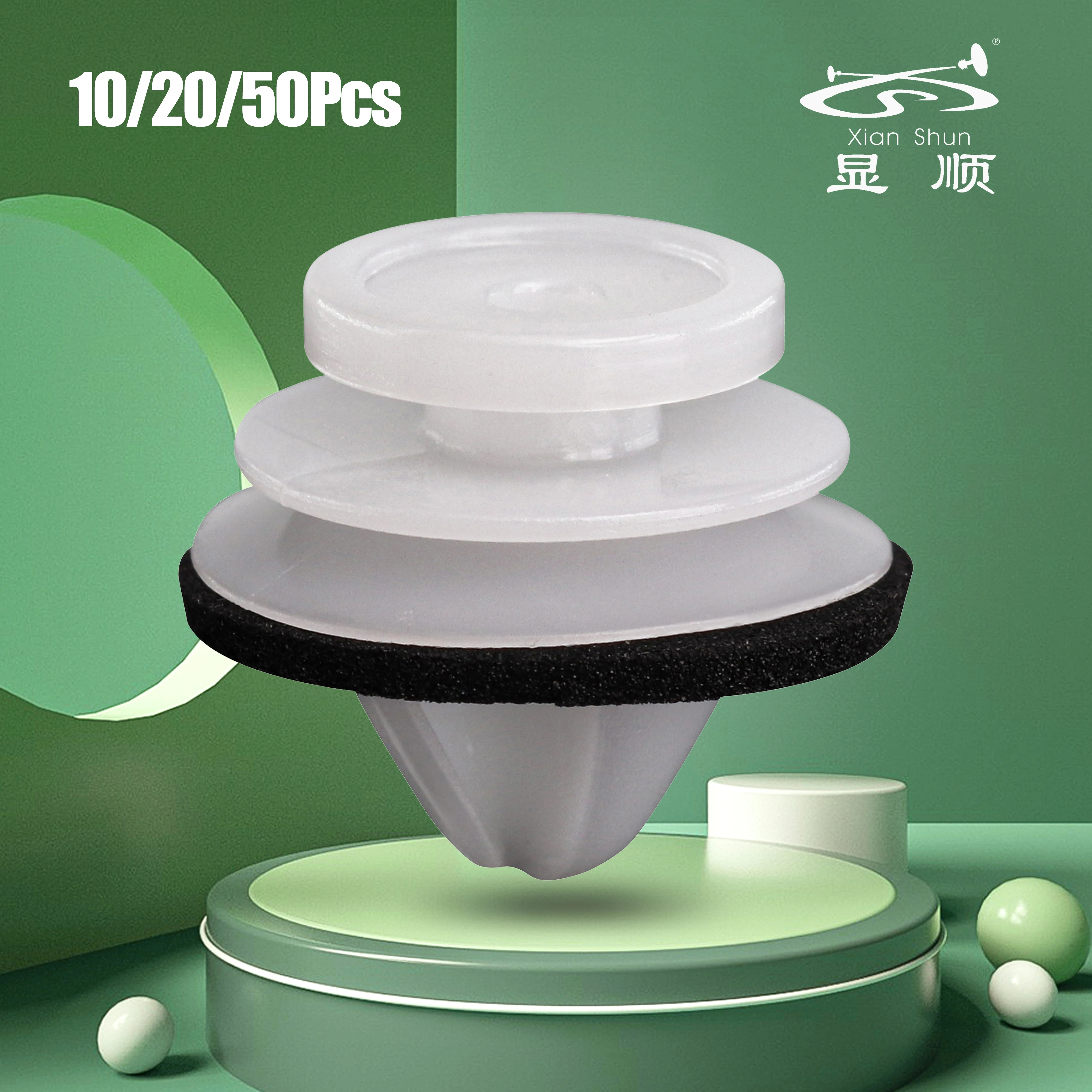 

10/20/50Pcs White POM Rocker Panel Interior Replacement Parts Car Fastening Clips Car Accessories For Land Rover LR028939