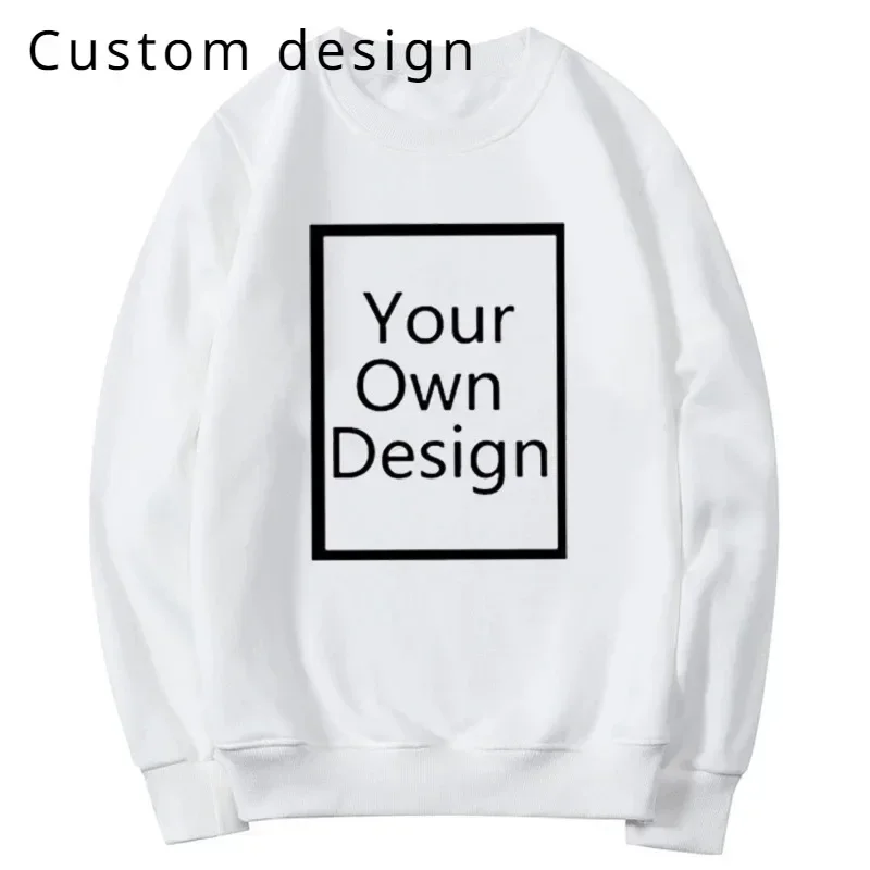 DIY Custom Design Sweatshirt Customized Logo Personalized Hoodie Student Casual Custom Printed Text DIY Hoodies