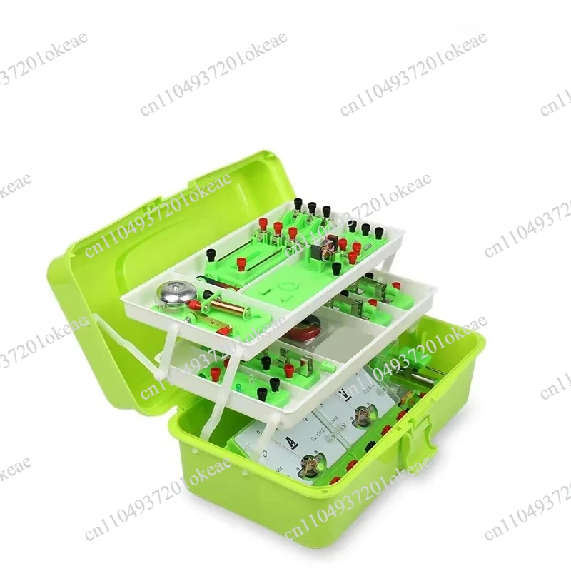 Physics Labs Basic Electricity Discovery Circuit Magnetism Experiment Kits Science Education Toy for Junior Senior High School
