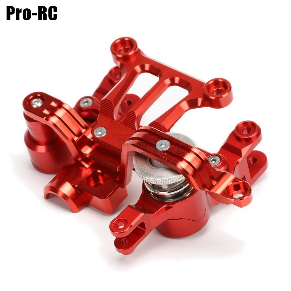 For Traxxas 1/5 X-MAXX XMAXX 6S 8S Steering Bellcranks Support Servo Saver & Spring & Bearings Alu. Alloy Assembly RC Car Part