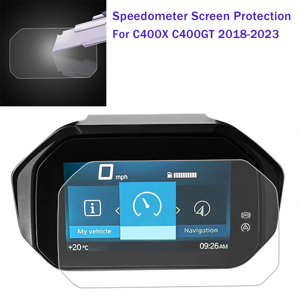 Motorcycle Instrument Protector For BMW C400X F750GS F850GS F900R/XR R1300GS R1200GS R1250 R/RS Film Cluster Scratch Protection
