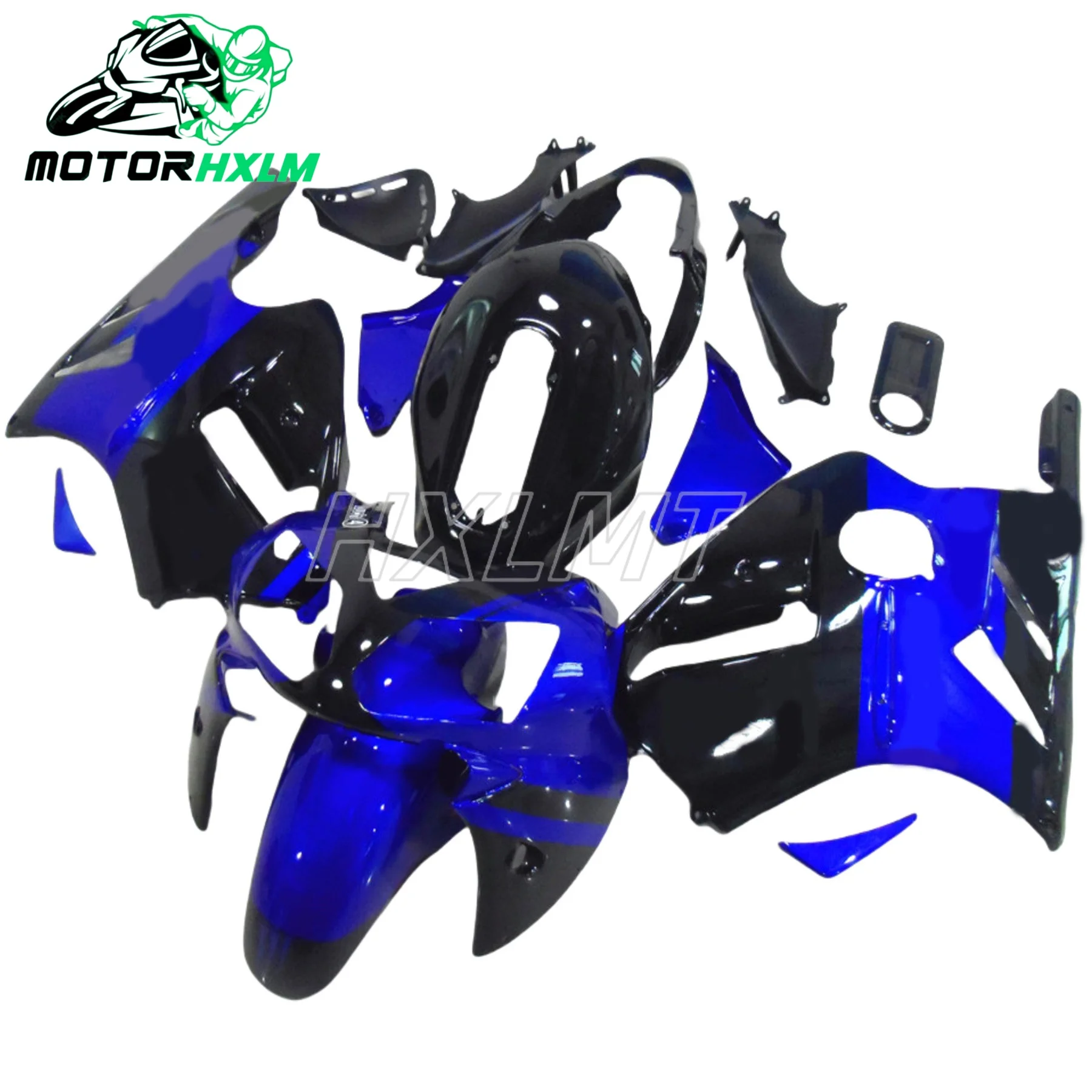 All Black ABS Injection Fairing kit for KAWASAKI ZX12R 2002-2005 ZX-12R 02-05 Full tank cover Fairings set red blue