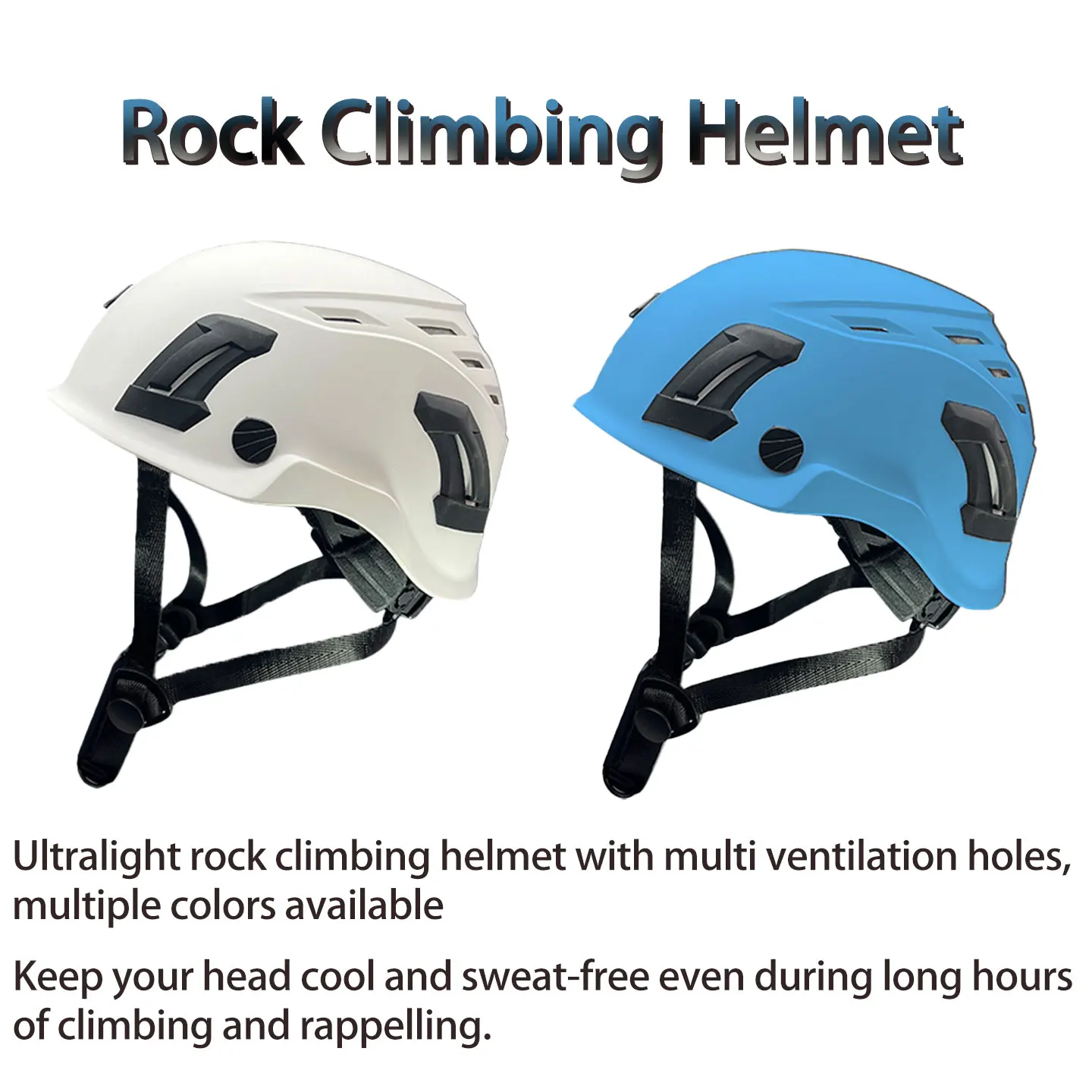 Lightweight Outdoor Helmet，Downhill，Caving，Mountaineering, Canyoning & Climbing Helmet，Safety Helmet，Caving Equipment