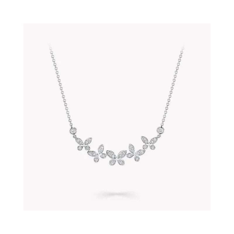 Stylish 925 Silver Necklace - Dazzling Design! Fashionista\'s Delight. Unique & Premium, Low Cost. Best Seller!