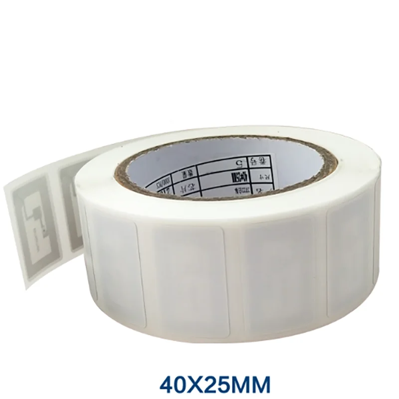 40*25MM IC Card Sticker 13.56MHz ISO14443A S50 NFC Sticker Universal Lable RFID Tag For Andriod NFC Phone