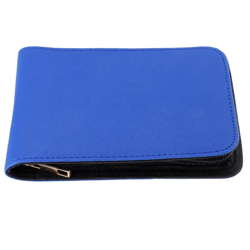 Bolsa para bolígrafos de cuero hecha a mano Vintage, bolsa para lápices portátil, accesorios para bolígrafos para colección de 12 bolígrafos