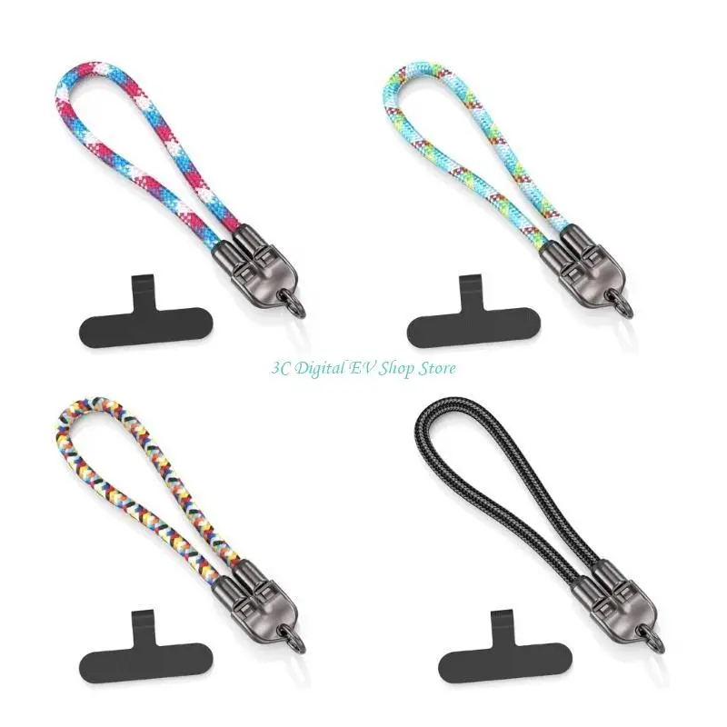 E74D 2 in 1 USB C Multifunctional Charging Cable Cord Mobile Phones Lanyard Data Line