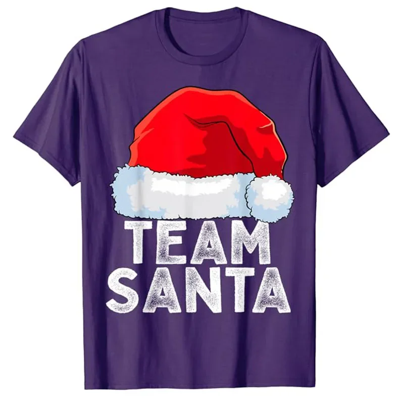 Team Santa Family Tradition Christmas Squad Matching Pajamas T-Shirt Gifts Holiday Xmas Costume Funny Saying Tee Graphic Outfits