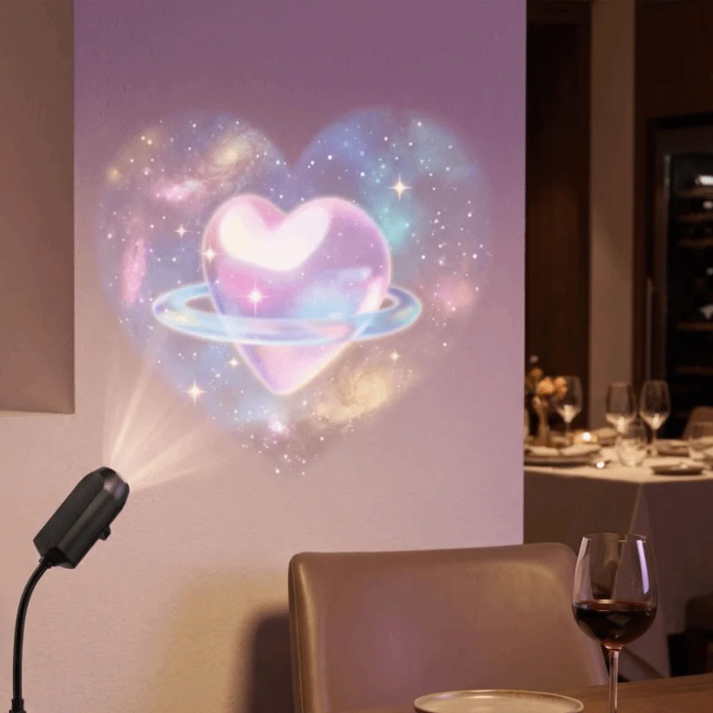 Adjustable Patterns LED USB Projector Light Whale Butterfly Projection Night Light Portable Design Jellyfish